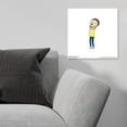 thumbnail image 5 of Gallery Pops Cartoon Network Rick and Morty - Full Body Morty Wall Art, Unframed Version, 12" x 12", 5 of 5