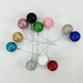 thumbnail image 2 of 2 cm 2,5 cm 3 cm 4 cm Feliz Navidad bola de brillo Navidad Año nuevo Baby Shower Cupcake decoraciones bolas de perlas de espuma sintética, 2 of 4