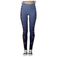 thumbnail image 4 of MKLEKYY Leggings deportivos para mujer, estampados navideños, leggings de ejercicio, pantalones de yoga 1614, 4 of 4