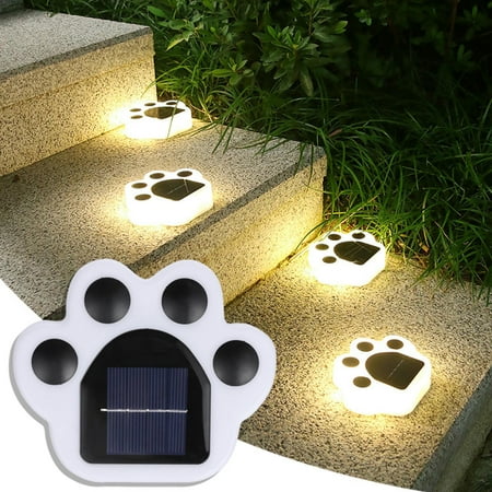 

night light room decor led night light LED Paw Animal Prints Lights Garden Outdoor Landscape New