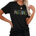 thumbnail image 6 of Women's Workout T Shirts Novelty Pickleball Graphic Print Short Sleeved Tee Tops Trendy Casual Relaxed Fit Basic Outfit Blouses, 6 of 7