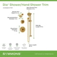 thumbnail image 7 of Symmons 3595BSTN15TRM Dia Hydromersion Pressure Balanced Shower System - Nickel, 7 of 7