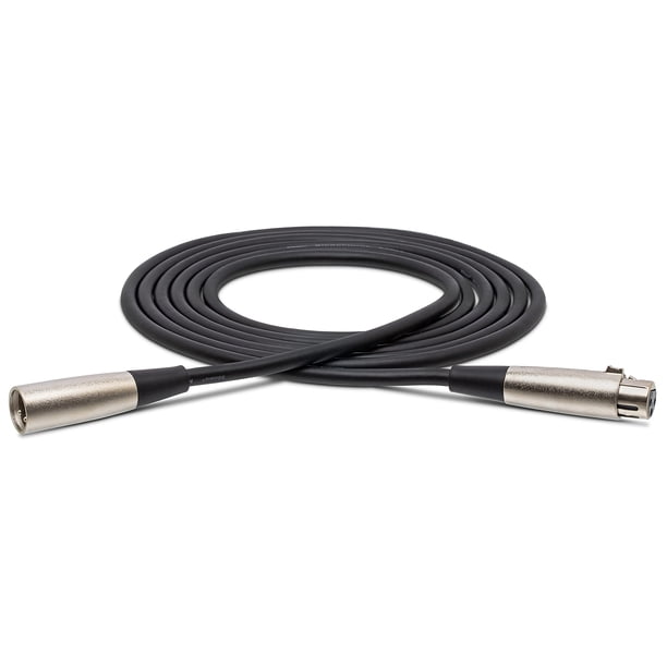 Cable para Micrófono Hosa MCL-125 XLR3F a XLR3M 7,5 m