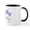 White/Black Inside, variant on CafePress - Rainbow Snowflakes Mug - 11 oz Ceramic Mug - Novelty Coffee Tea Cup