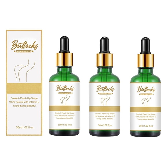 Xihbxyly Aceite para Glúteos, Mezcla de Aceites de Masaje Reafirmantes, Aceite para Mejorar La Elasticidad, Aceite de Cuidado Completo, Rutina Nocturna Diaria, Uso Relajante para Adultos, Fórmula de