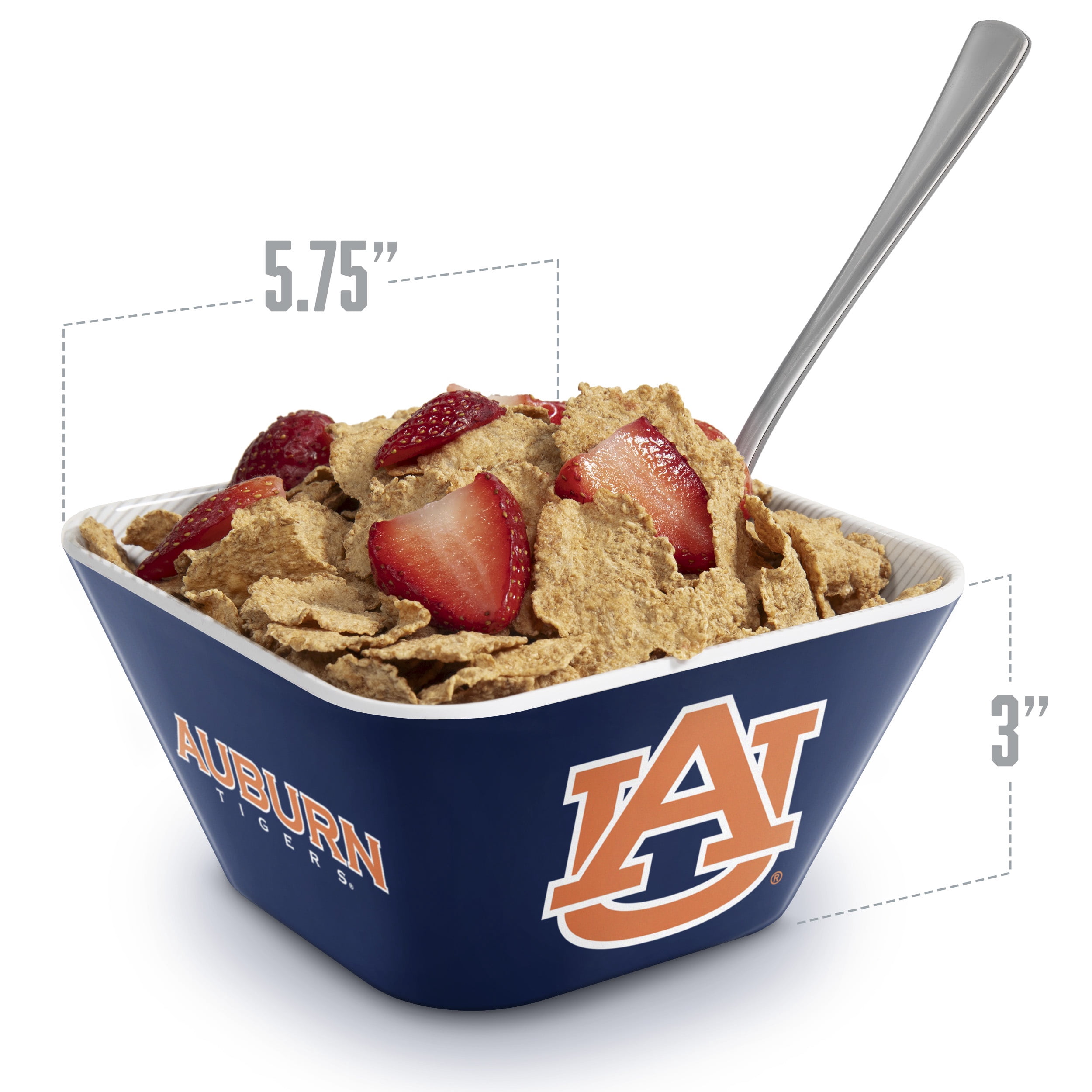YouTheFan NCAA Auburn Tigers Small Snack Bowl