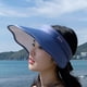 thumbnail image 3 of Sombreros de verano para mujer, protección solar, moda para exteriores, gorra con visera, sombrero para mujer, 3 of 4
