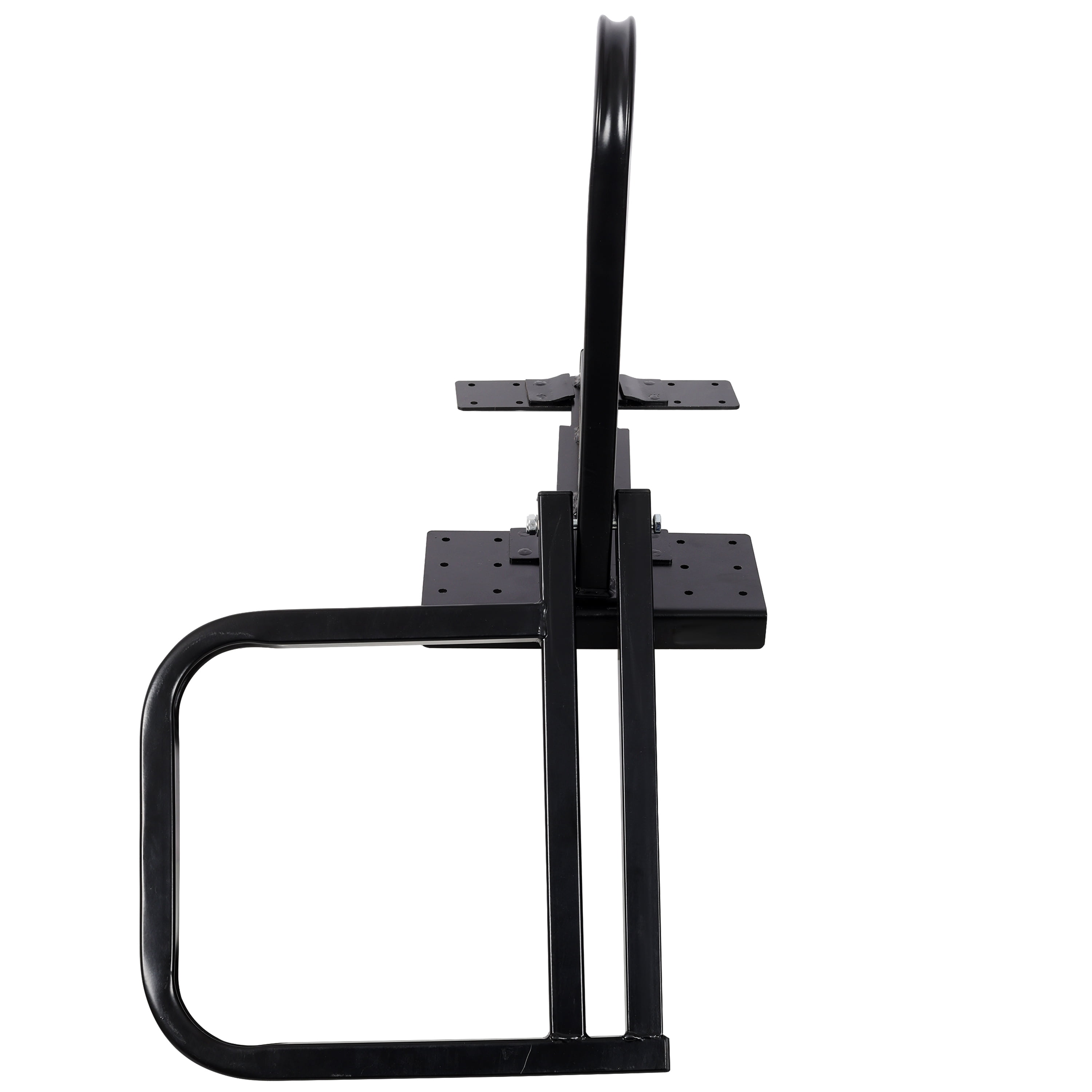 Truck Tailgate Mounting Step, 300 LBS Capacity, Foldable Design, Hand Rail, Powder Coated, Universal Fit