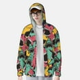 thumbnail image 4 of Fotbe Angry Shark Pattern Men's Women's UPF 50+ Sun Protection Jacket Hooded Cooling Shirt with Pockets Hiking Outdoor Performance-Medium, 4 of 9