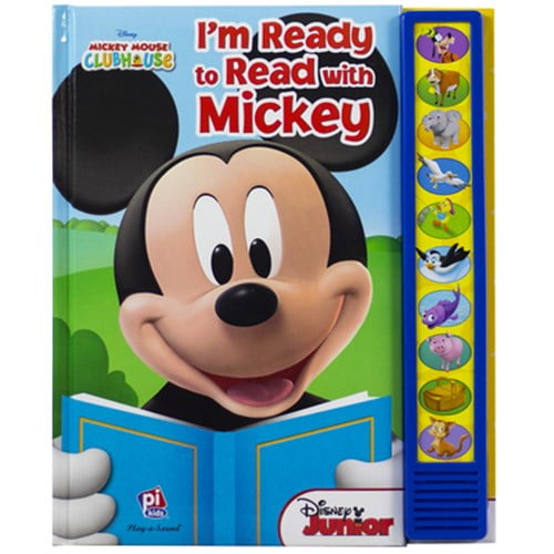 Pre-Owned Disney Junior Mickey Mouse Clubhouse: I'm Ready to Read with Mickey Sound Book [With Battery] (Hardcover) 1450830242 9781450830249