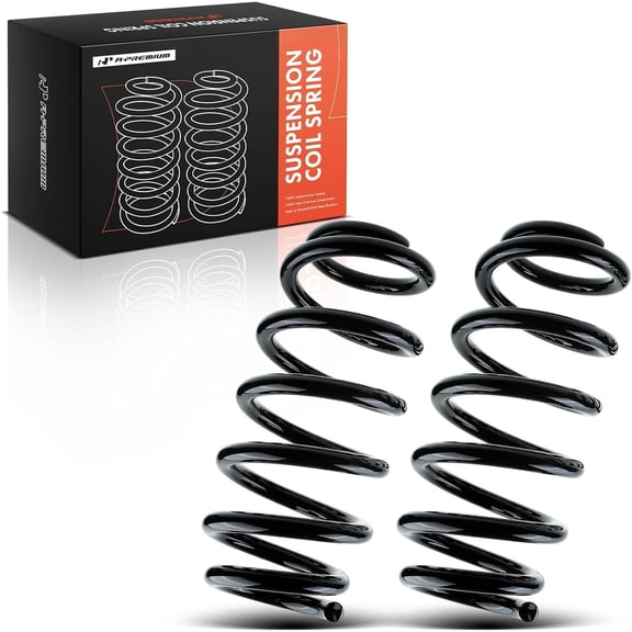 A-Premium2PcsRearSuspensionCoilSpring Set Compatible with Toyota RAV4 2006-2018 2.4L2.5L3.5L,Driver and Passenger Side | for RAV4 2006-2018 2.4L2.5L3.5L,Driver and Passenger Side,Restores Ride Height