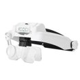 thumbnail image 3 of Adjustable Headset Magnifier,USB Charging 3 LED Headset Magnifier Head Band Magnifying Glass Power Packed Performance, 3 of 14