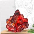 thumbnail image 2 of Faux Fireplace Logs Realistic LED Fake Fireplace Burning Flame Flameless Indoor Home Decoration No Batteries Required, 2 of 5