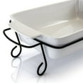 thumbnail image 6 of Gibson Elite 124391.02 15.5 in. Rectangle Sto are Bakeware with Metal Rack - 2 Piece, 6 of 8
