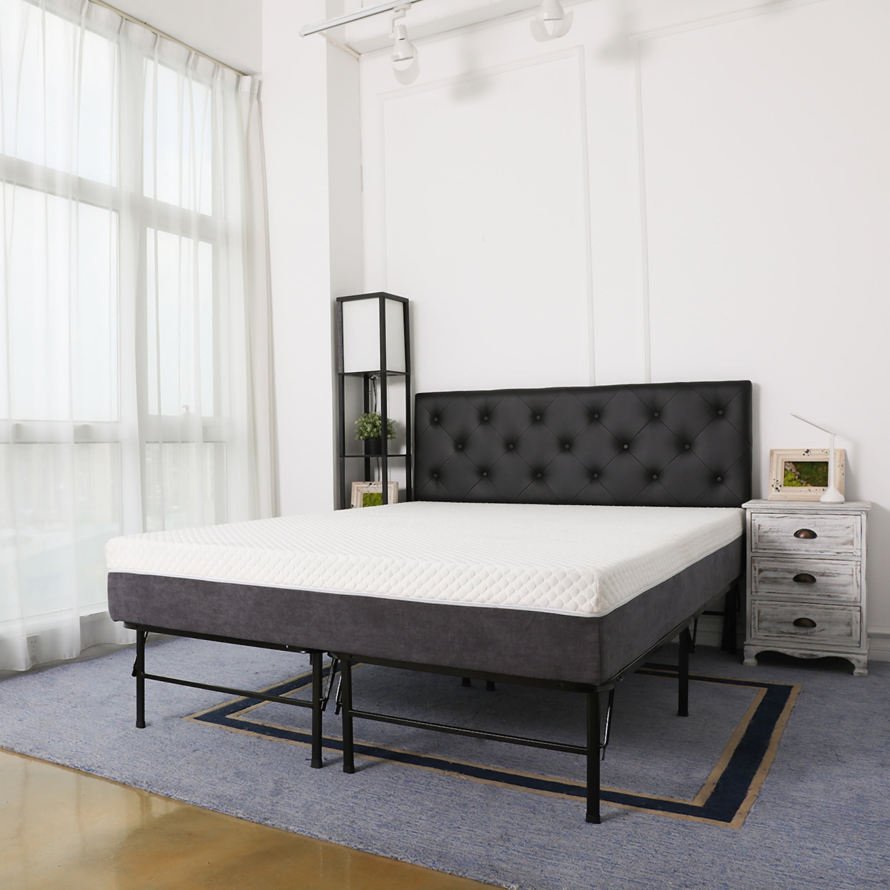 Full Size Memory Foam Mattress 10" Washable & Removable w/ Antiskid