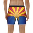 thumbnail image 7 of Flag Of Arizona Boxer Briefs Novelty Underwear With Fly Underwear For Men, 7 of 7