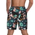thumbnail image 3 of Kdxio Rottweiler Print Men's Swim Trunks with Compression Liner 7 Inch Inseam Quick Dry Swim Shorts, 3 of 7