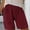 Brick Red, variant on Women's High Waisted Wide Leg Shorts Casual Athletic Comfortable Soft Breathable Summer Workout Running Yoga Womens Linen Shorts Biking Shorts Women Padded Spandex Shorts with Pockets Women