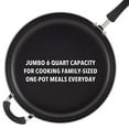 thumbnail image 3 of Farberware Cookstart 6 Qt. Covered Jumbo Cooker, Aqua, 3 of 5