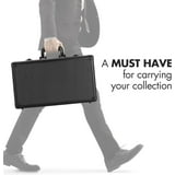 FunGuys 4-Row Card Storage Box, Holds 140 Slabs, Black - Sport Cards ...