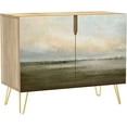 thumbnail image 3 of PixonSign Sideboard Buffet Cabinet, Kitchen Storage Cabinet with 2 Doors, Sunset Sky Over Wild Countryside Field, Cupboard Console Table for Dining Room - 35" L x 18" W x 29" H, 3 of 5