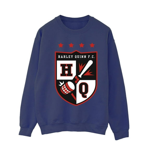 Justice Femmes de la Ligue Harley Quinn FC Sweat-Shirt de Poche