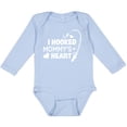 thumbnail image 3 of Inktastic I Hooked Mommy's Heart with Fishing Rod Boys or Girls Long Sleeve Baby Bodysuit, 3 of 5
