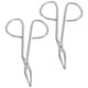 thumbnail image 4 of FELTECHELECTR 2 pinzas angulares para cejas de acero inoxidable, tijeras para pestañas, herramienta de belleza para el cuidado personal., 4 of 6