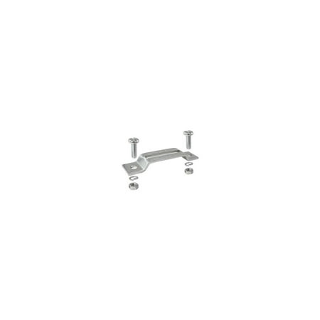32 Ford Coupe Kit - MACs Auto Parts Premier Products 32-26668 Rumble Lock Striker Plate - Steel With Hardware - Ford Passenger Except 3 Window Coupe