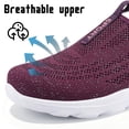 thumbnail image 3 of CHICVOMEY Clogs Mules for Women Shoes Slip on Sneakers Flats Lightweight Breathable Mesh Comfort Walking Shoes, 3 of 9