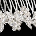 thumbnail image 4 of de material cristal Para El Cabello Clip Diapositiva Novia Damas Accesorio Joyería BLESIY Accesorio para el cabello de la novia, 4 of 8