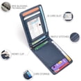 thumbnail image 2 of LOUEBICA Slim Men's Wallet with Money Clip RFID Blocking Card Holder Bifold Card Holder Wallet, 2 of 7