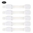 thumbnail image 1 of 5pcs Multifunctional Door Cabinet Drawer Strap Lock Baby Child Safety Locks Accident Protection, 1 of 4
