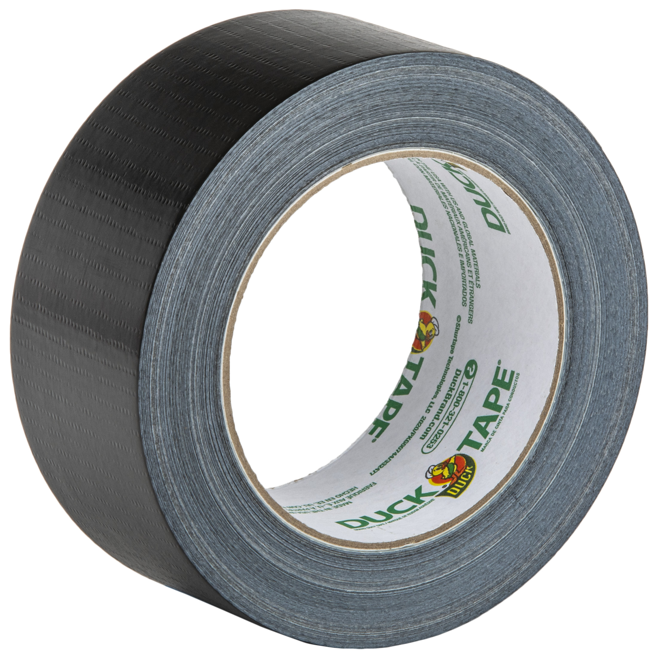 Color Duck Tape Brand Duct Tape, Black, 1.88 in. x 30 yd., 3 pack