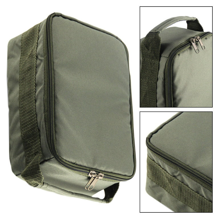 Storage Bag 1Pc Multi-function Fishing Reel Bag Wheel Drum Protection  Sleeve Bag Fishing Gear (ArmyGreen) 