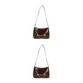 thumbnail image 3 of Guardoinrt Sac à Main à la Mode et Polyvalent Compact et Portable Robuste et Durable pour Femmes Cadeaux Marron 2ensemble, 3 of 6