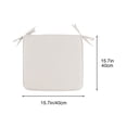 thumbnail image 3 of Linnome Chair Sponge Seat Cushion Soft Thickened Comfort Seat Pad for Office Dining Home Chair Pressure Relief Sitting Mat, 3 of 8