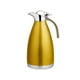 thumbnail image 1 of Botella de agua de acero inoxidable con aislamiento térmico, ideal para el hogar y restaurantes (botella térmica de doble capa de 2.0 L, color champán), 1 of 7