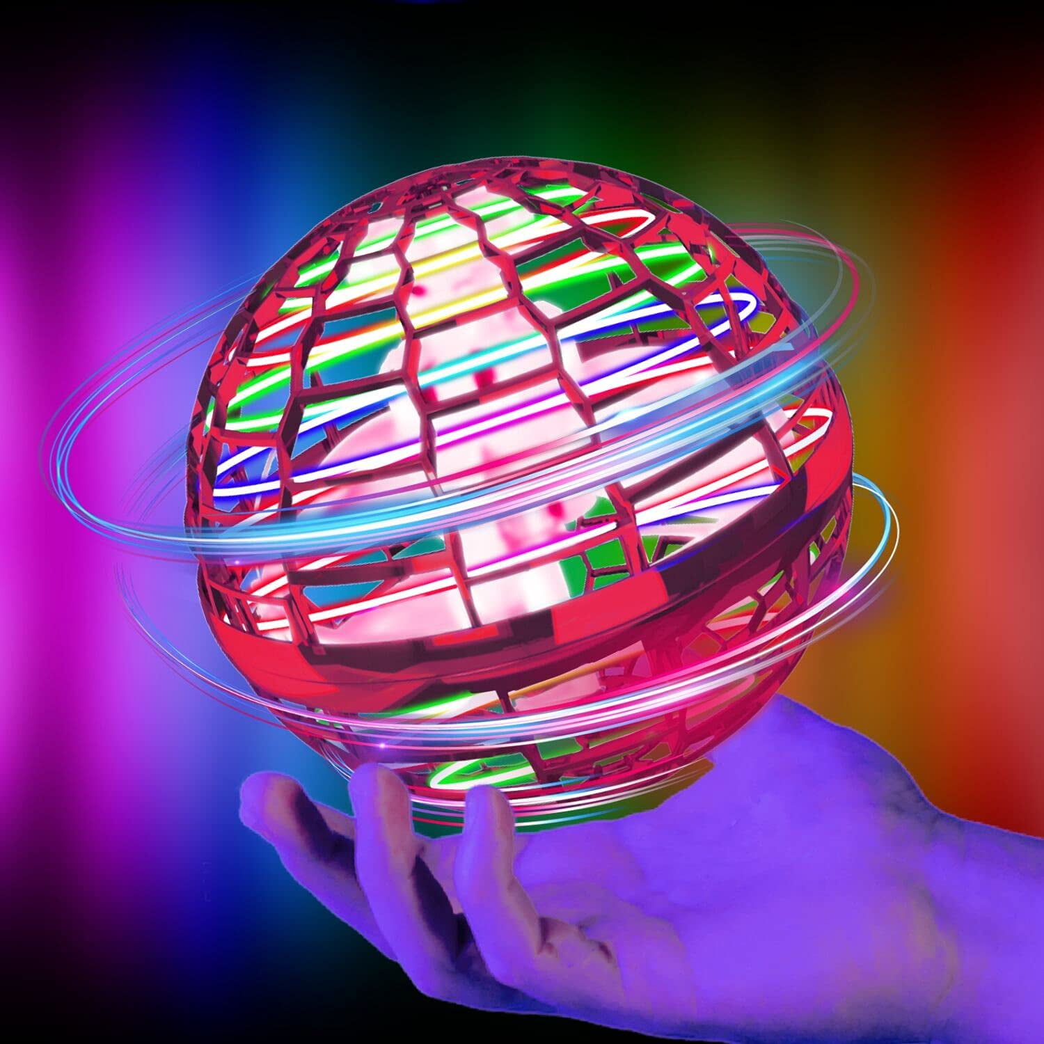 Flying Ball Toys, Flying Orb Ball Boomerang Mini Spinner Toys for Boys