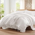 thumbnail image 2 of Juego de Edredón Anluoer Full 7 Piezas Blanco Cama en Bolsa, 2 of 8