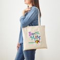 thumbnail image 5 of CafePress - Swim Mom Tote Bag - Unisex Canvas Tote Bag, Beige, 1-Piece, 5 of 8