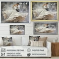 thumbnail image 4 of Designart "Waltzing In White IV" Dance Wall Decor, 4 of 7
