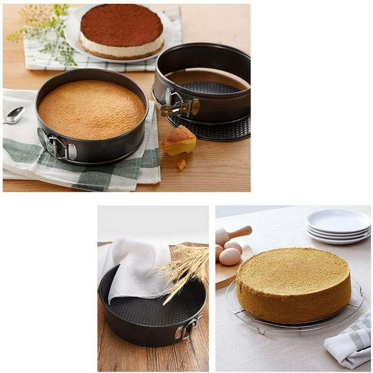Zyliss 9-Inch Nonstick Round Cake Pan with Removable Base