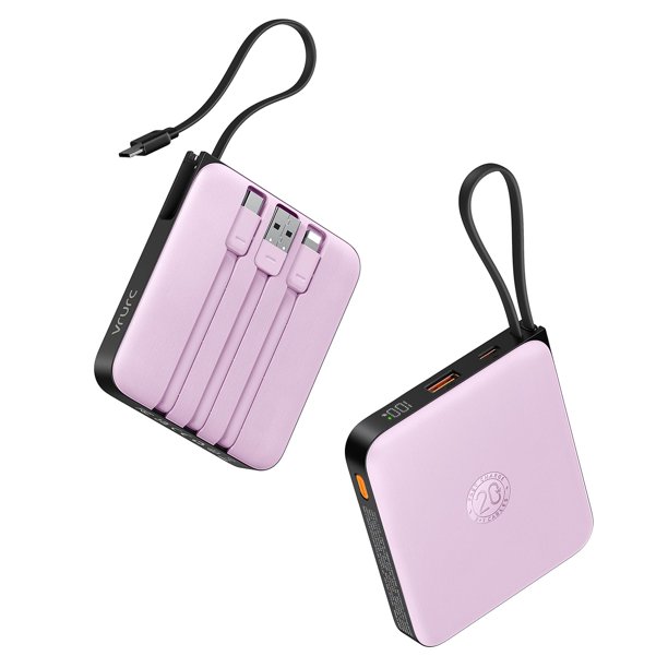 Cargador portátil VRURC Power Bank de 10000 mAh con carga rápida de 22,5 W