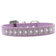 thumbnail image 6 of Dog, Puppy  Pet Fashion Collar, "Pearl and Lime Green Crystal Rimsets Sprinkles", 6 of 7