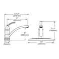 thumbnail image 4 of Elkay LK1000CR Everyday 1.5 GPM Standard Kitchen Faucet - Chrome, 4 of 4