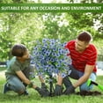 thumbnail image 4 of Artificial Lavender Topiary Ball Trees with Ground Spike 1 Pack 23 Inches UV Resistant Artificial Shrubs Artificial Boxwood Plants for Garden Yard Porch Patio Decor, 4 of 9
