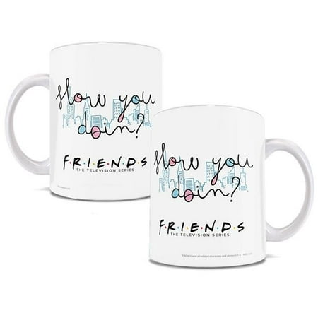 

Trend Setters Friends How You Doin Ceramic Mug White