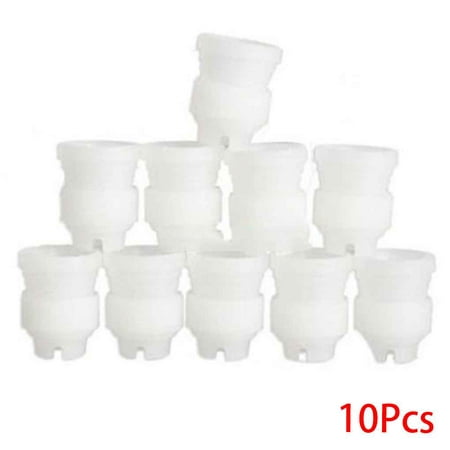 

10PCS Coupler Adaptor Icing Bag Piping Nozzle Bag Cake Flower Pastry Decor Tool