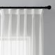 thumbnail image 2 of Cortinas transparentes, 2 paneles, cortina de gasa con textura fina para sala de estar, tratamientos modernos de tul con filtrado de luz, cortinas plisadas, 2 of 4